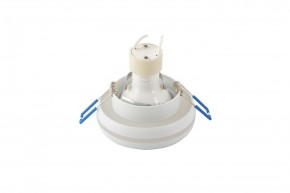DK4031-WH Встраиваемый светильник, IP 20, 10 Вт, GU10, белый, алюминий/пластик в Талице - talica.mebel24.online | фото 1