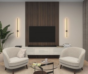 DK5014-BK Бра 1000 мм, 3000К, IP20, 12 Вт, черный, алюминий в Талице - talica.mebel24.online | фото 4