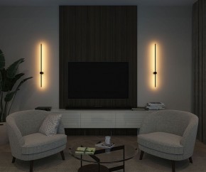 DK5014-BK Бра 1000 мм, 3000К, IP20, 12 Вт, черный, алюминий в Талице - talica.mebel24.online | фото 5