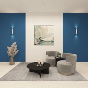 DK5022-WH Настенный светильник, IP20, до 15 Вт, LED, 2xGU10, белый, алюминий в Талице - talica.mebel24.online | фото 3