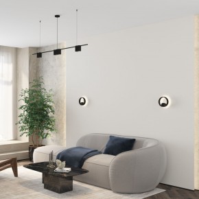 DK5060-BK Бра ORBIT, IP20, 3000К, LED, 10 Вт, черный матовый, алюминий в Талице - talica.mebel24.online | фото 6
