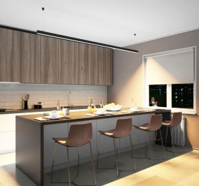 DK9253-BK Линейный светильник 62W 2500mm 3000K, черный в Талице - talica.mebel24.online | фото 5