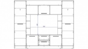 ДУБЛИН Гостиная в Талице - talica.mebel24.online | фото 2