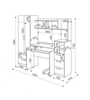 Дуглас подростковая (модульная) в Талице - talica.mebel24.online | фото 29