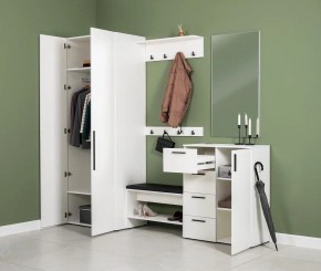 ЭЙР прихожая (модульная) Белый Шагрень в Талице - talica.mebel24.online | фото 27