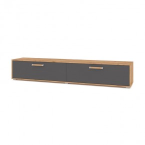 ФЛОРИДА Ф32 Тумба ТВ (дуб золотой/графит) в Талице - talica.mebel24.online | фото