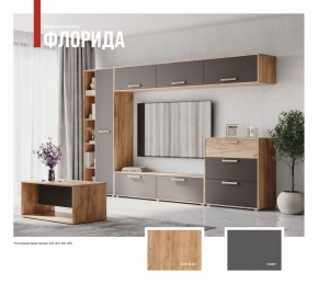 ФЛОРИДА Гостиная (модульная) дуб золотой/графит в Талице - talica.mebel24.online | фото