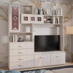 Гостиная Белла (модульная) ясень белый в Талице - talica.mebel24.online | фото 15