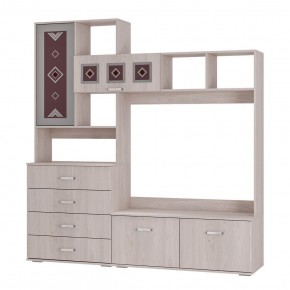 Гостиная Белла (модульная) ясень белый в Талице - talica.mebel24.online | фото 2