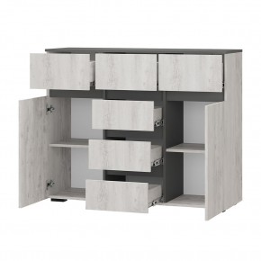 Гостиная Мрия (модульная) Бетон пайн светлый/Графит в Талице - talica.mebel24.online | фото 14