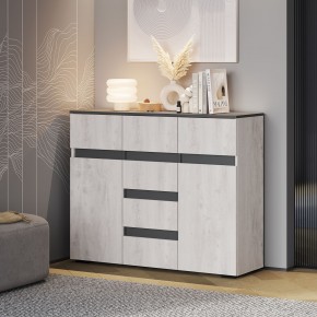 Гостиная Мрия (модульная) Бетон пайн светлый/Графит в Талице - talica.mebel24.online | фото 17