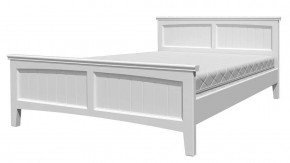 ГРАЦИЯ-4 Кровать из массива 1400 (Белый античный) в Талице - talica.mebel24.online | фото