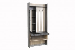 ГРЕТТА Прихожая (дуб сонома/ясень черный) в Талице - talica.mebel24.online | фото 9