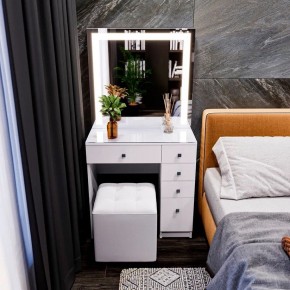 Гримерный стол ГС5LED80 в Талице - talica.mebel24.online | фото