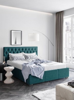 Интерьерная Кровать Октавия Бирюзовый 1400x2000 в Талице - talica.mebel24.online | фото 1