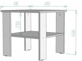 Журнальный столик TC33 в Талице - talica.mebel24.online | фото 2