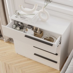 Комод Айрон КМ-02 (белый) в Талице - talica.mebel24.online | фото 3
