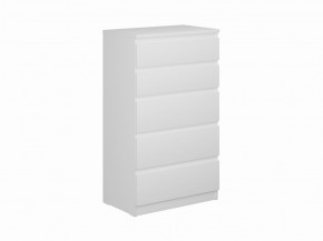 Комод КАСТОР с пятью ящиками, цвет белый в Талице - talica.mebel24.online | фото