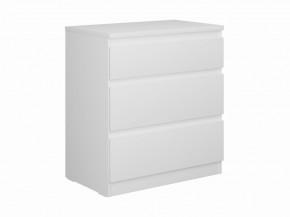 Комод КАСТОР с тремя ящиками, цвет белый в Талице - talica.mebel24.online | фото