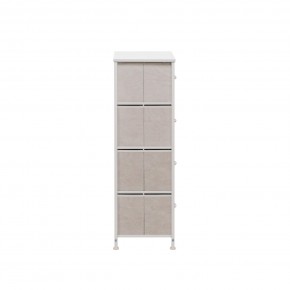 Комод Leset Линкс 4 ящ. (к/з), Каркас Белый, ящики Белые в Талице - talica.mebel24.online | фото 4