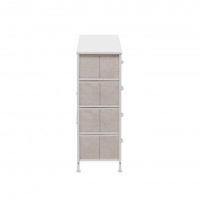 Комод Leset Линкс 8 ящ. (к/з), Каркас Белый, ящики Белые в Талице - talica.mebel24.online | фото 5