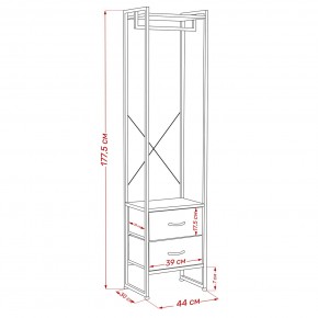 Комод Leset Локи с вешалкой в Талице - talica.mebel24.online | фото 15