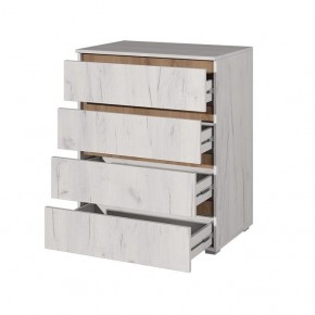 Комод Лиана (Дуб Крафт Белый/Дуб Крафт Золотой) в Талице - talica.mebel24.online | фото