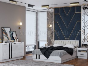 МАГНОЛИЯ Комод (Белый глянец/Белый) в Талице - talica.mebel24.online | фото 3