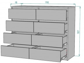 Комод Мальта K133 в Талице - talica.mebel24.online | фото 2