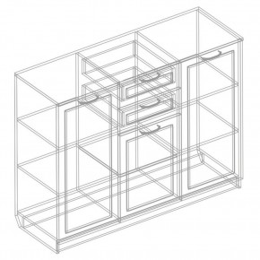 Комод "ГА-04" Александрия в Талице - talica.mebel24.online | фото 3