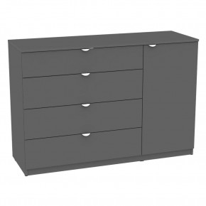 Комод "Калисто (K45)" ручка торцевая (Графит) в Талице - talica.mebel24.online | фото
