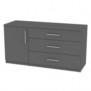 Комод "Калисто (K48)" ручка рейлинг (Графит) в Талице - talica.mebel24.online | фото