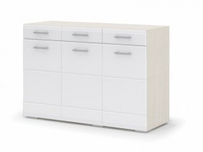 Комод Симба  дуб белфорд-белый глянец в Талице - talica.mebel24.online | фото 1