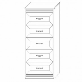 Комод высокий Неаполь в Талице - talica.mebel24.online | фото 4
