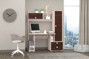 Компьютерный стол №10 (Венге/Дуб Белфорд) в Талице - talica.mebel24.online | фото 1