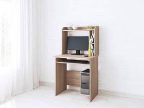 Компьютерный стол Грета-1 ясень шимо/дуб сонома в Талице - talica.mebel24.online | фото