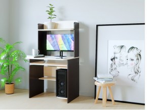 Компьютерный стол КЛ №5.5 (Венге/Дуб молочный) в Талице - talica.mebel24.online | фото
