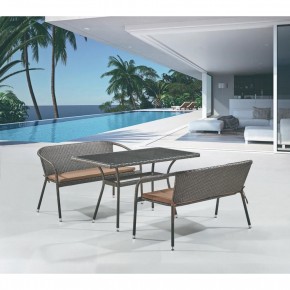 Комплект мебели из иск. ротанга T286A/S139A-W53 Brown в Талице - talica.mebel24.online | фото 1