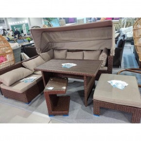 Комплект мебели с диваном AFM-320B-T320 Brown в Талице - talica.mebel24.online | фото 2
