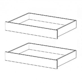 Комплект ящиков для кровати 2000 Соня-8 (Белый/Лак) в Талице - talica.mebel24.online | фото