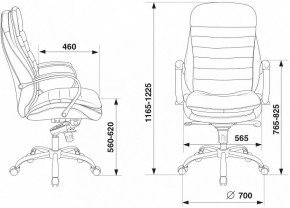 Кресло для руководителя T-9950/Black в Талице - talica.mebel24.online | фото 12