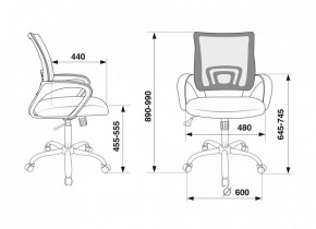 Кресло компьютерное CH-695N/SL/BLACK в Талице - talica.mebel24.online | фото