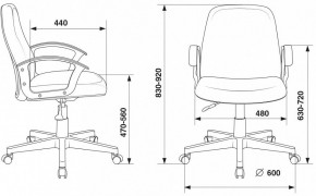 Кресло компьютерное CH-808-LOW/#B в Талице - talica.mebel24.online | фото 3