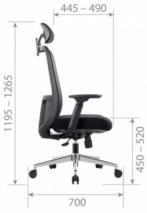 Кресло компьютерное CH581 в Талице - talica.mebel24.online | фото 4