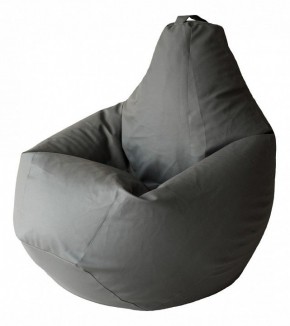 Кресло-мешок Серая ЭкоКожа 3XL 150*110 см в Талице - talica.mebel24.online | фото