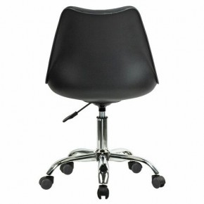 Кресло стул BRABIX "Eames MG-310 CH", хром, пластик черный, экокожа черная, 532925 в Талице - talica.mebel24.online | фото 4