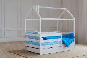 Кровать-домик 80*160 Белый в Талице - talica.mebel24.online | фото 4