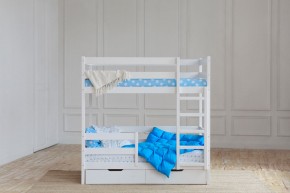 Кровать двухъярусная без крыши 80*190 Белый в Талице - talica.mebel24.online | фото 4