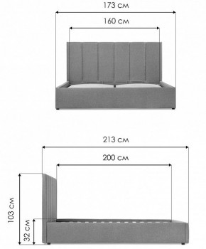 Кровать двуспальная Афродита-3 в Талице - talica.mebel24.online | фото 11