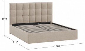 Кровать двуспальная Эмбер с ПМ в Талице - talica.mebel24.online | фото 5